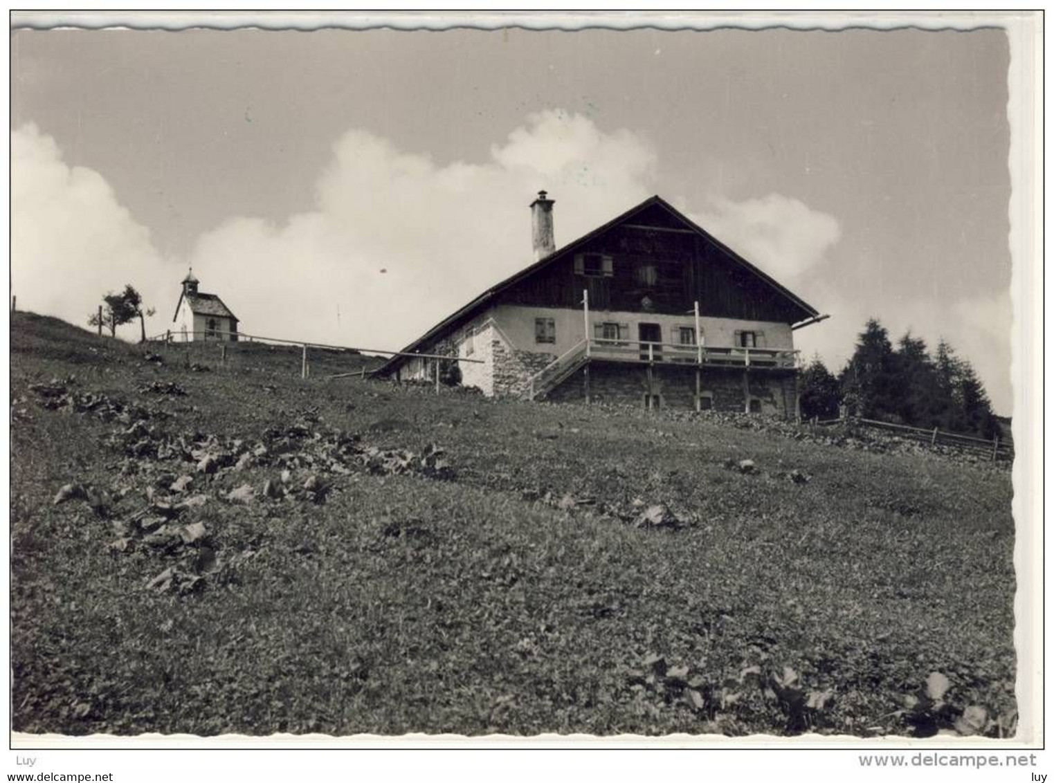 STROBL; POSTALMHÜTTE -   Panorama    1958 - Strobl