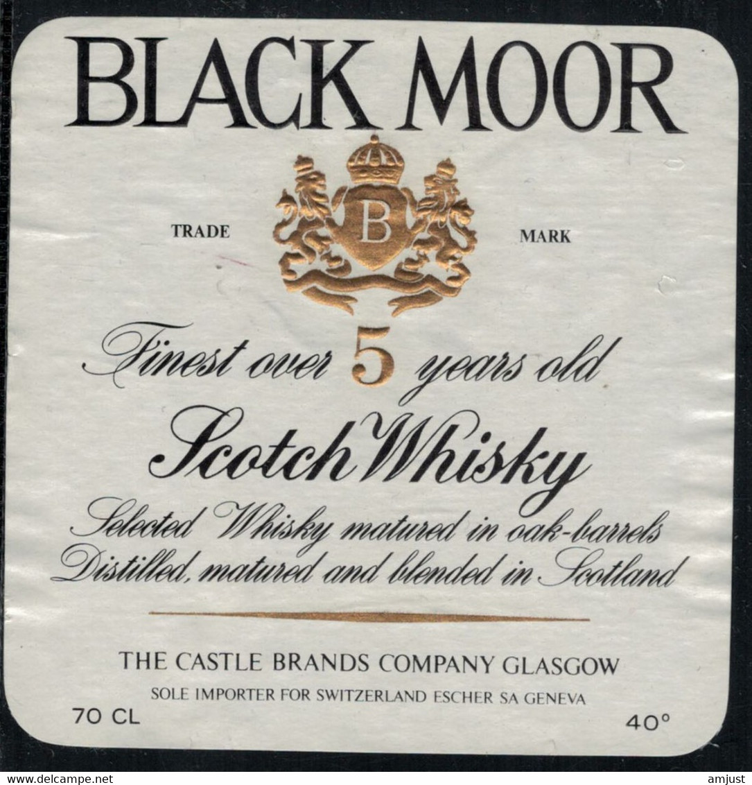 Whisky // Black Moor - Whisky