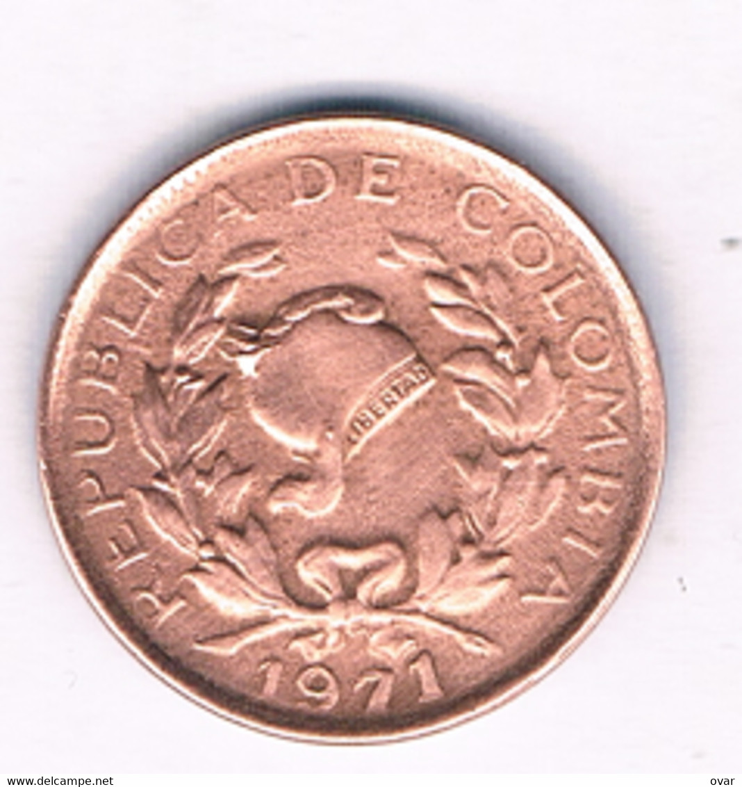 1 CENTAVO 1971 COLOMBIA /7221/ - Colombia