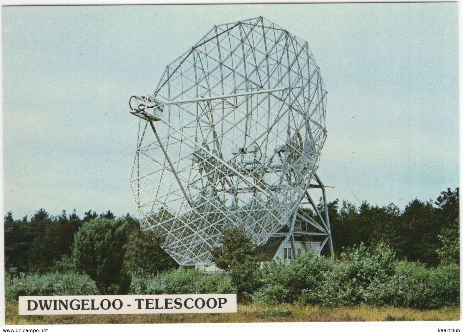 Dwingeloo - Telescoop - (Drenthe, Nederland) - Nr. L 5684 - Dwingeloo