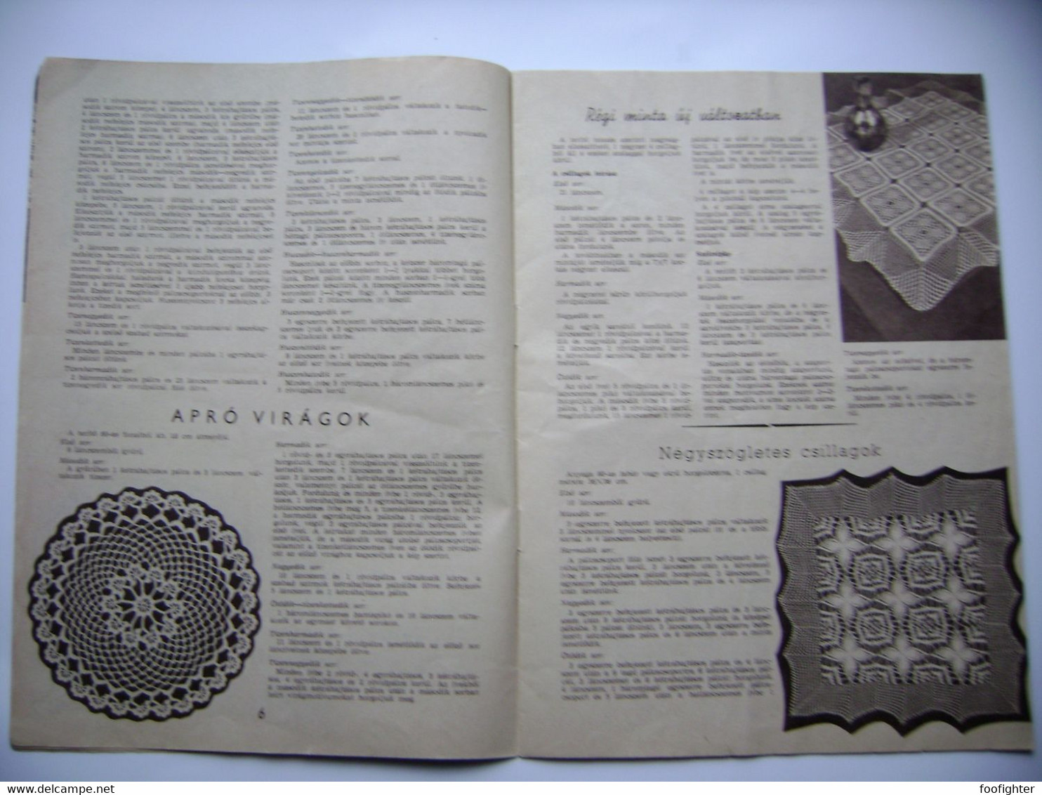 Hungary - FÜRGE UJJAK 5/1966 - Magazine For Handmade, Crochet, Knitting, 23 Pages, Photos, Hungarian Language - Práctico