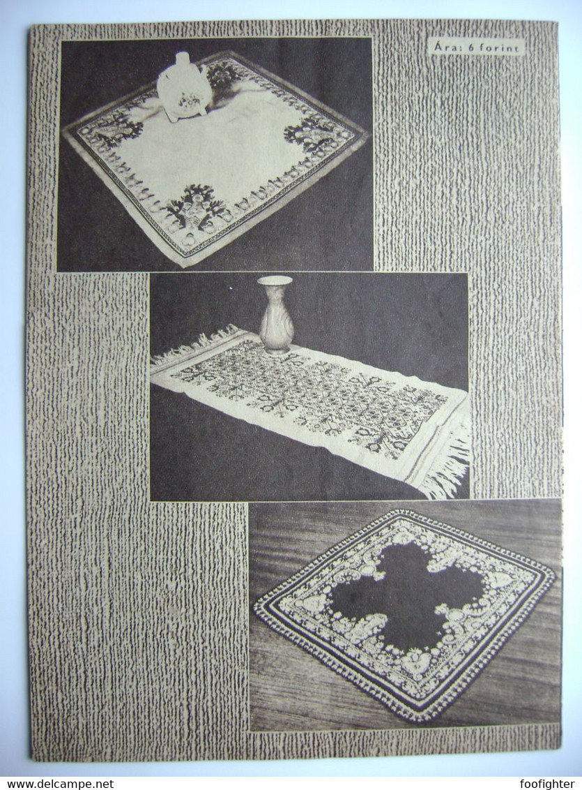 Hungary - FÜRGE UJJAK 5/1966 - magazine for handmade, crochet, knitting, 23 pages, photos, hungarian language