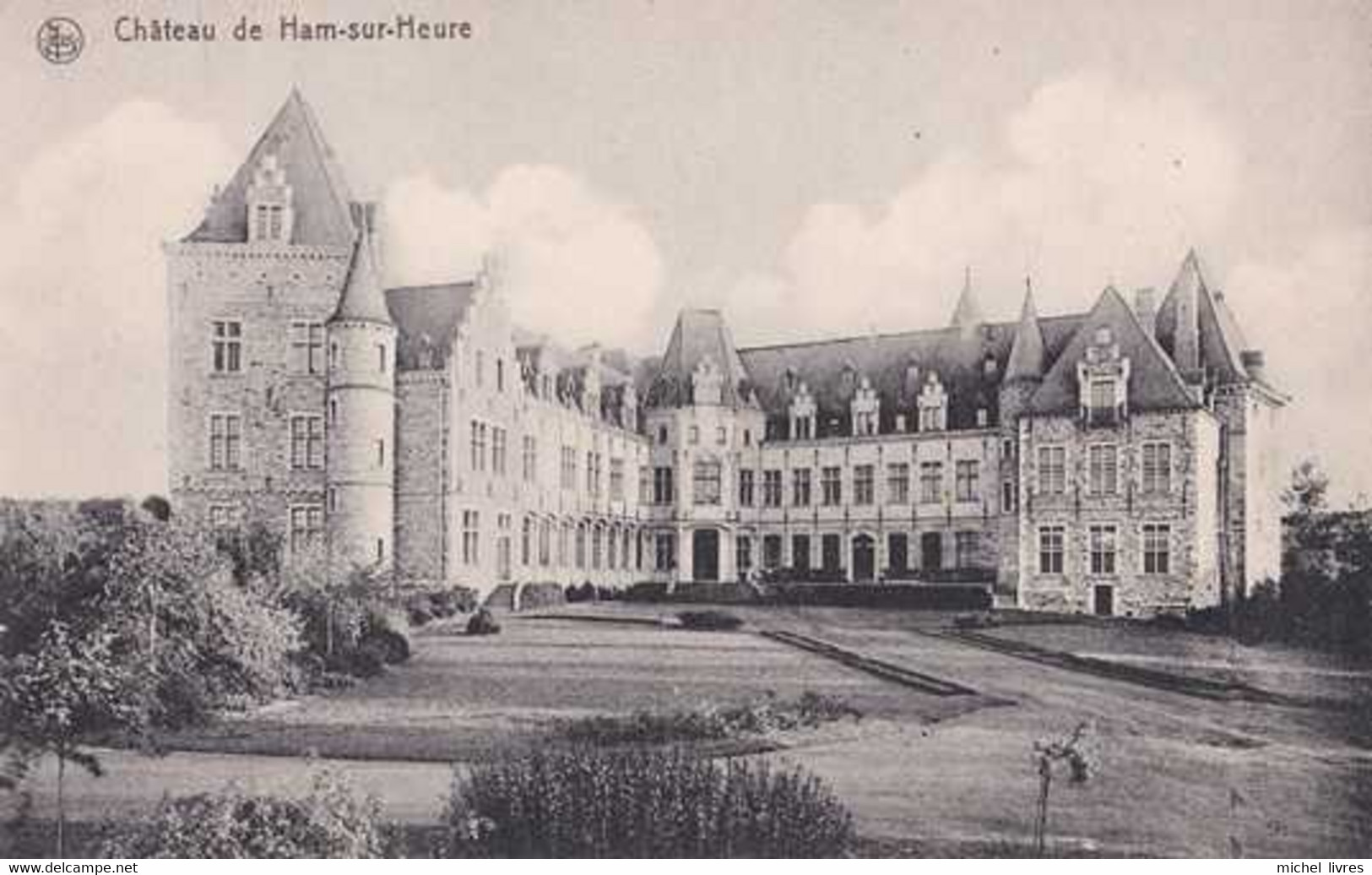 Ham-sur-Heure-Nalinnes - Château - Circulé - Nels - TBE - Ham-sur-Heure-Nalinnes