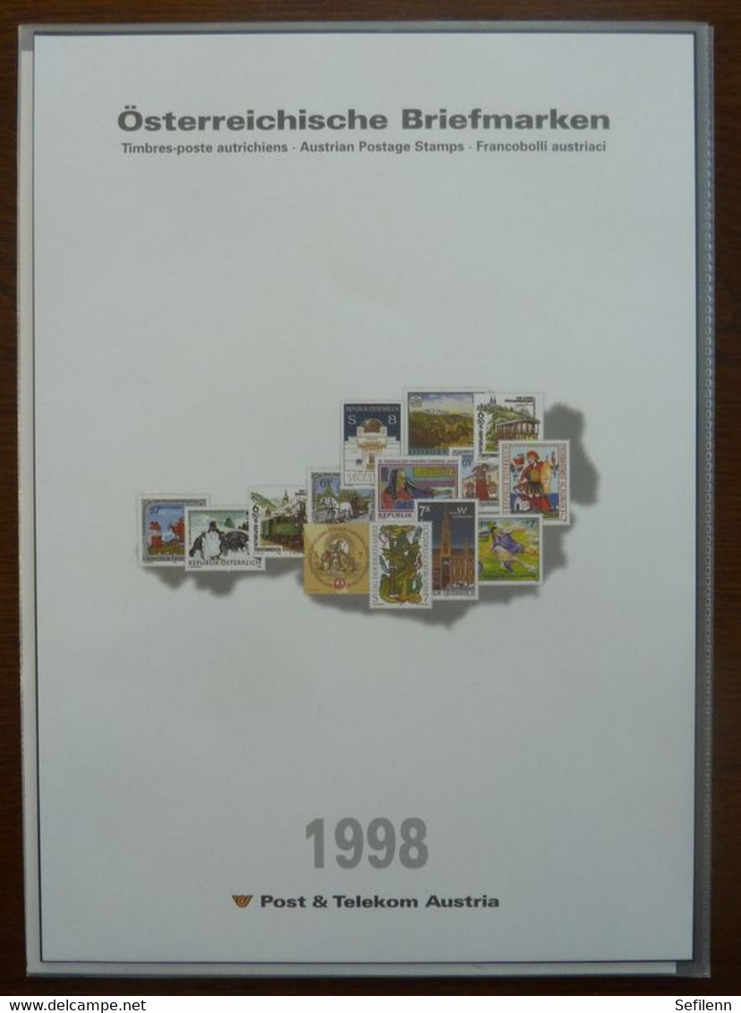 Österreich/Austria/Oostenrijk/Francobolli austriaci/Timbres-poste autrichiens yearsets 1984-2001