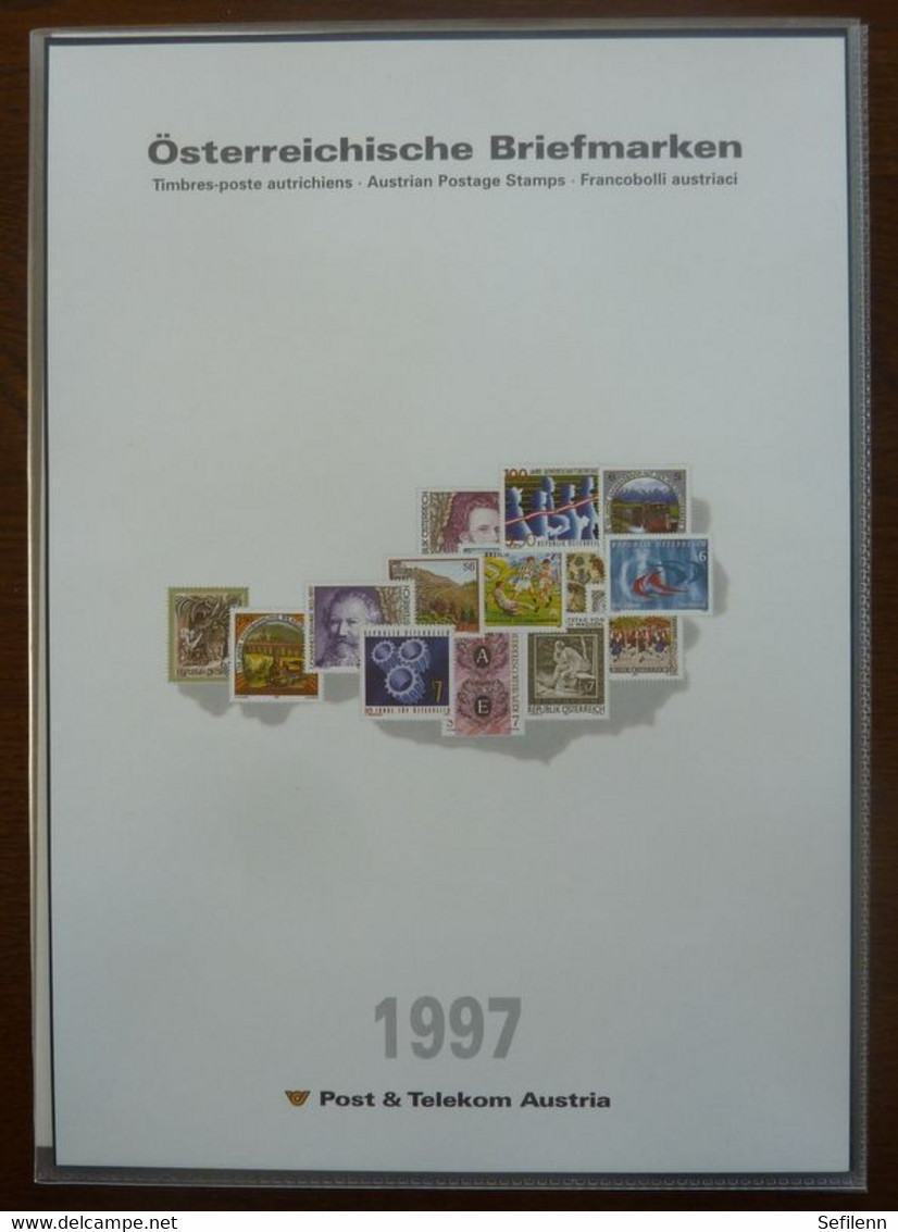 Österreich/Austria/Oostenrijk/Francobolli austriaci/Timbres-poste autrichiens yearsets 1984-2001