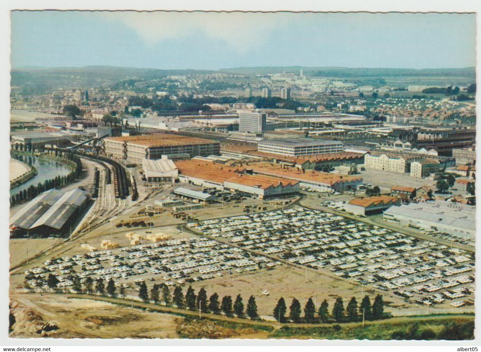 25 - Sochaux-Montbéliard - Vue Générale Aérienne - Les Usines Peugeot - Sochaux