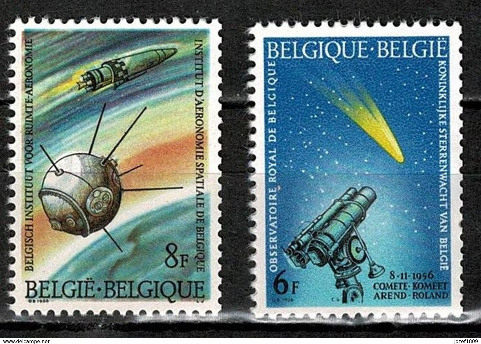 Belgium Space 1966 Explorer 12. Comet - Autres & Non Classés