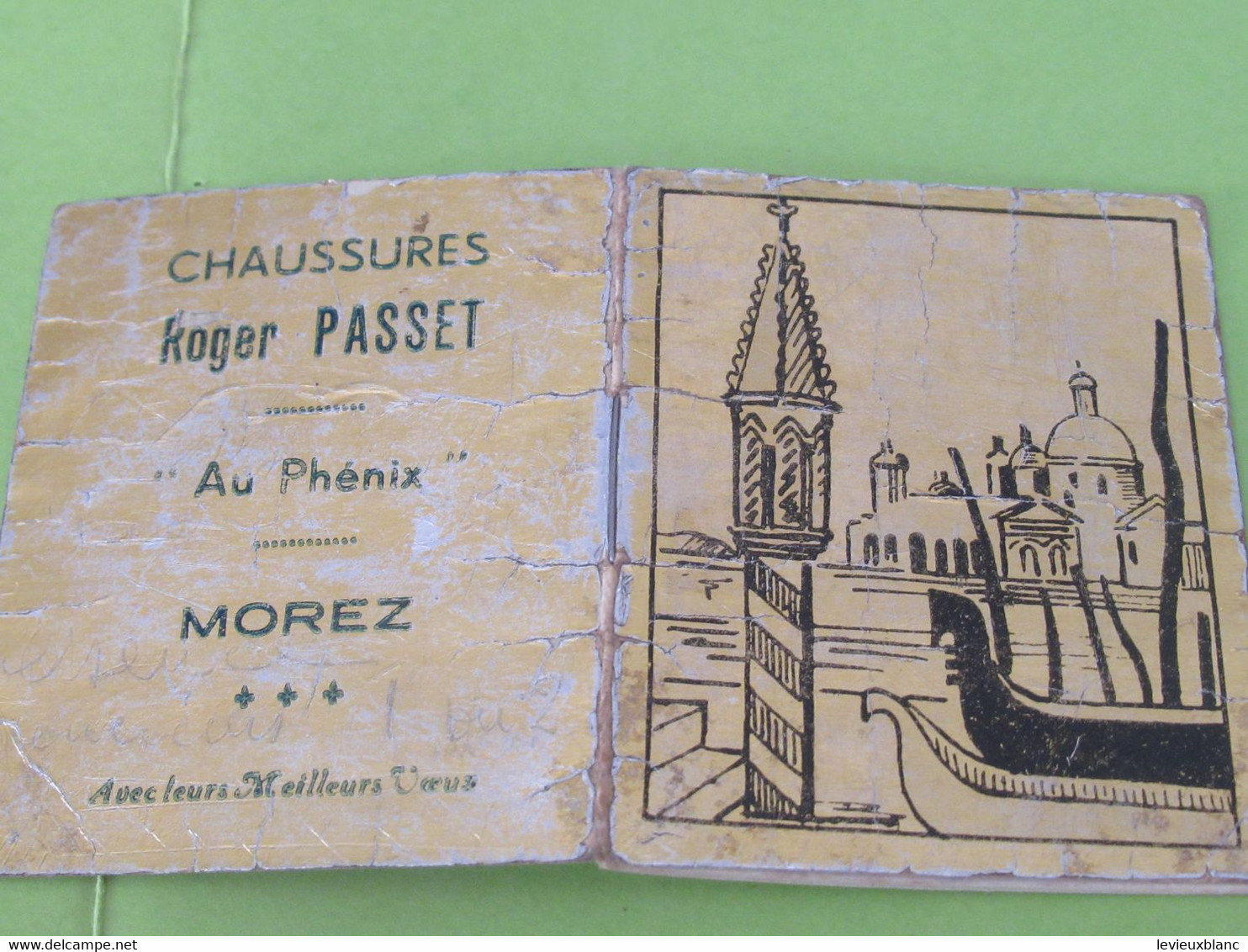 Petit Calendrier de poche/ Petit Agenda de Poche//VENISE/Jura/MOREZ/ Chaussures PASSET/1953    CAL476