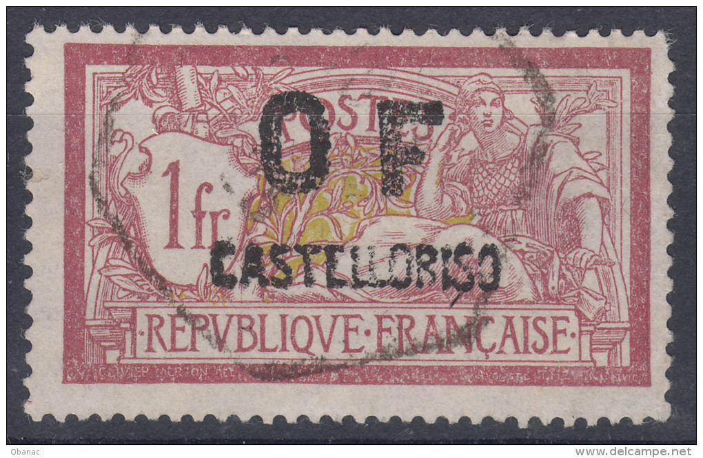 Castellorizo 1920 Yvert#42 Used - Usati