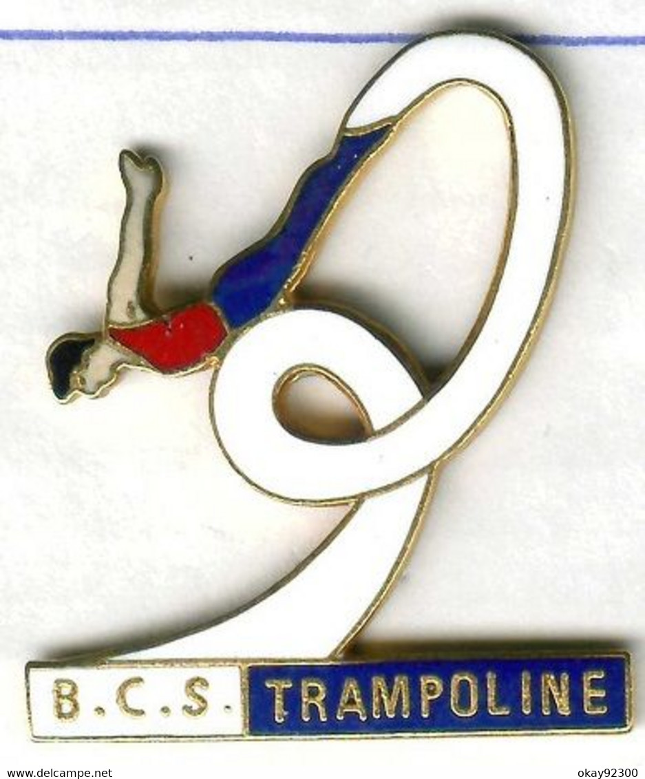 Pin's BCS Gymnastique Gymnastics Trampoline - Gymnastique