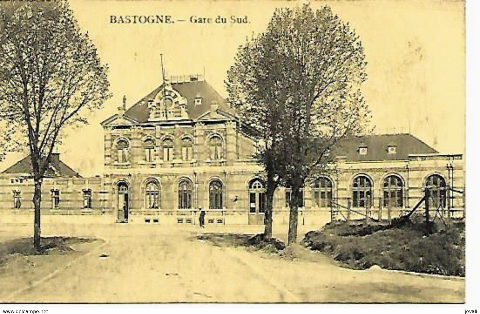 CPA / PK  -   BASTOGNE   Gare Du Sud - Bastogne
