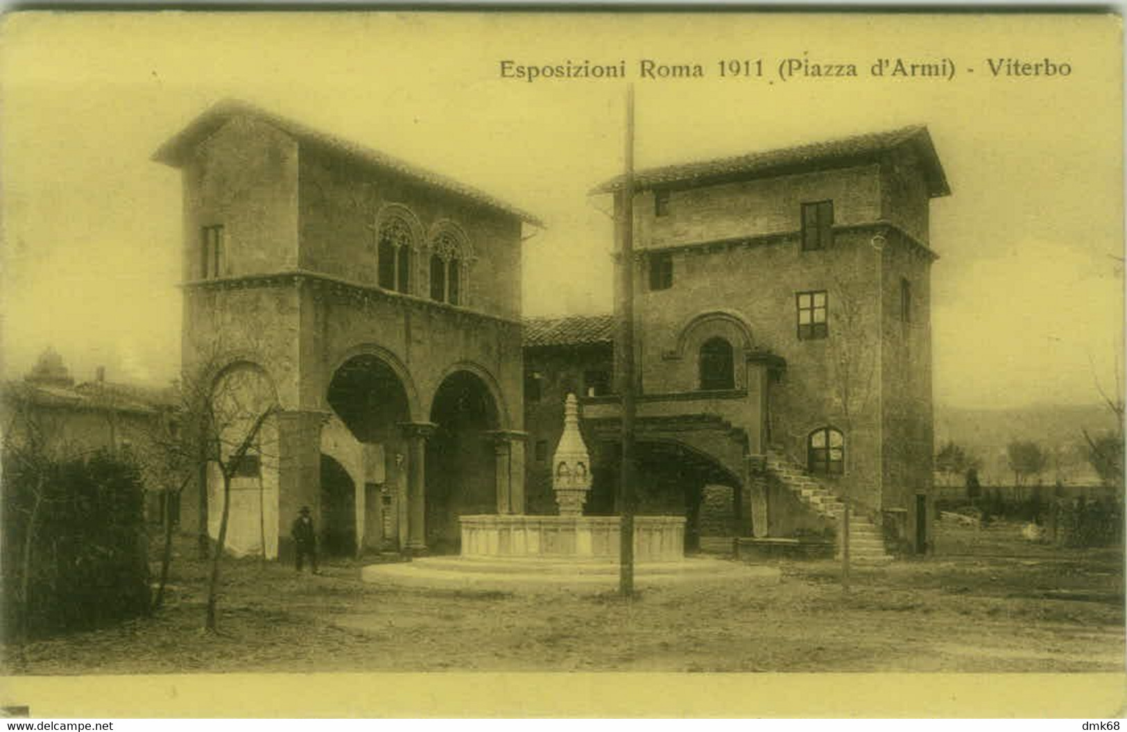 ROMA ESPOSIZIONI 1911 - PIAZZA D'ARMI - VITERBO - SPEDITA 1912 ( 7810) - Mostre, Esposizioni