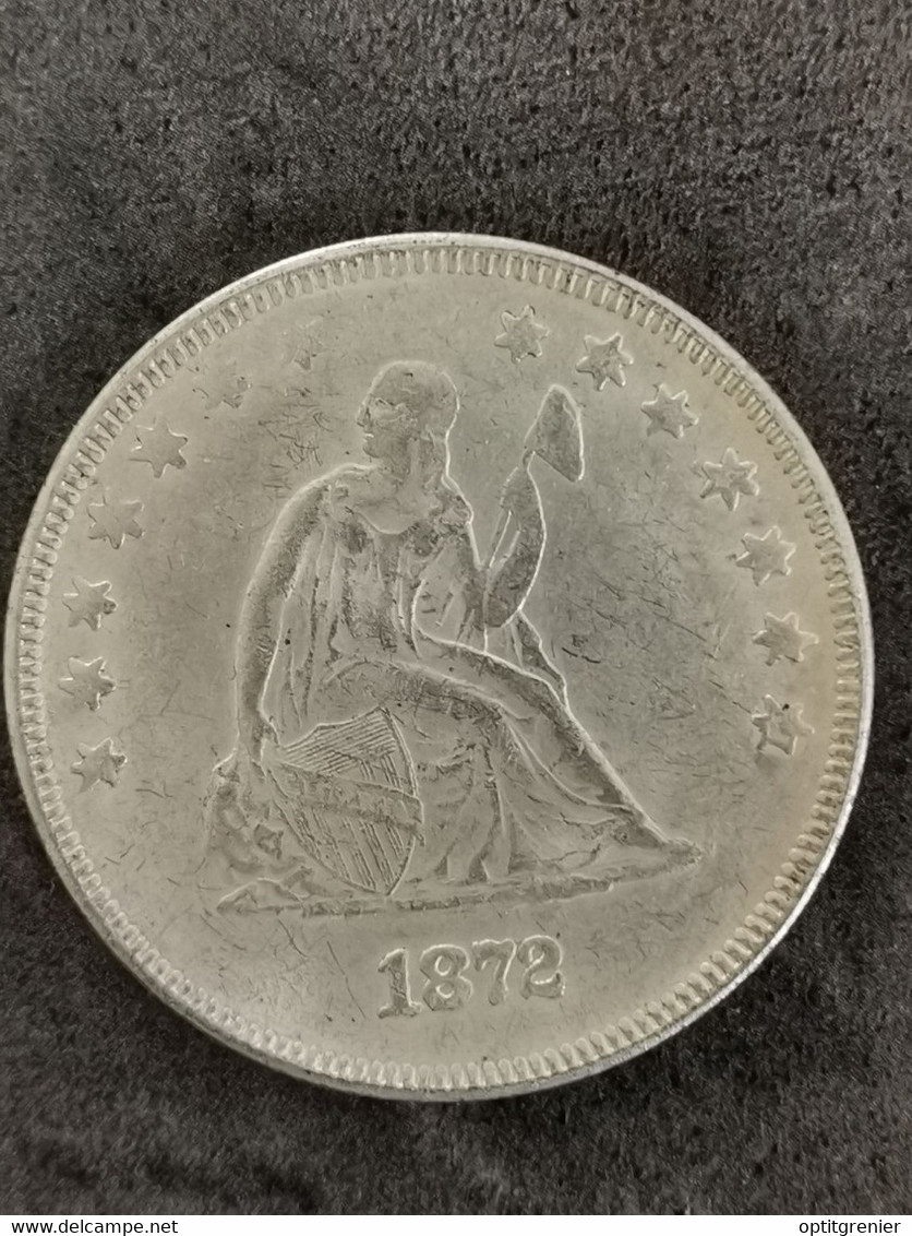 COPIE COPY / 1 DOLLAR USA 1872 / 45 Mm / 27 Grammes - Verzamelingen