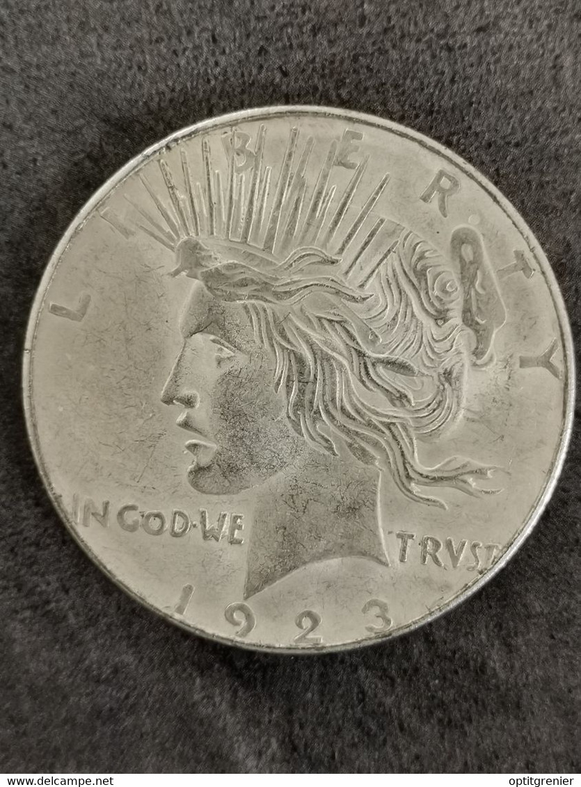 COPIE COPY / 1 DOLLAR USA 1923 / 45 Mm / 27,2 Grammes - Collezioni