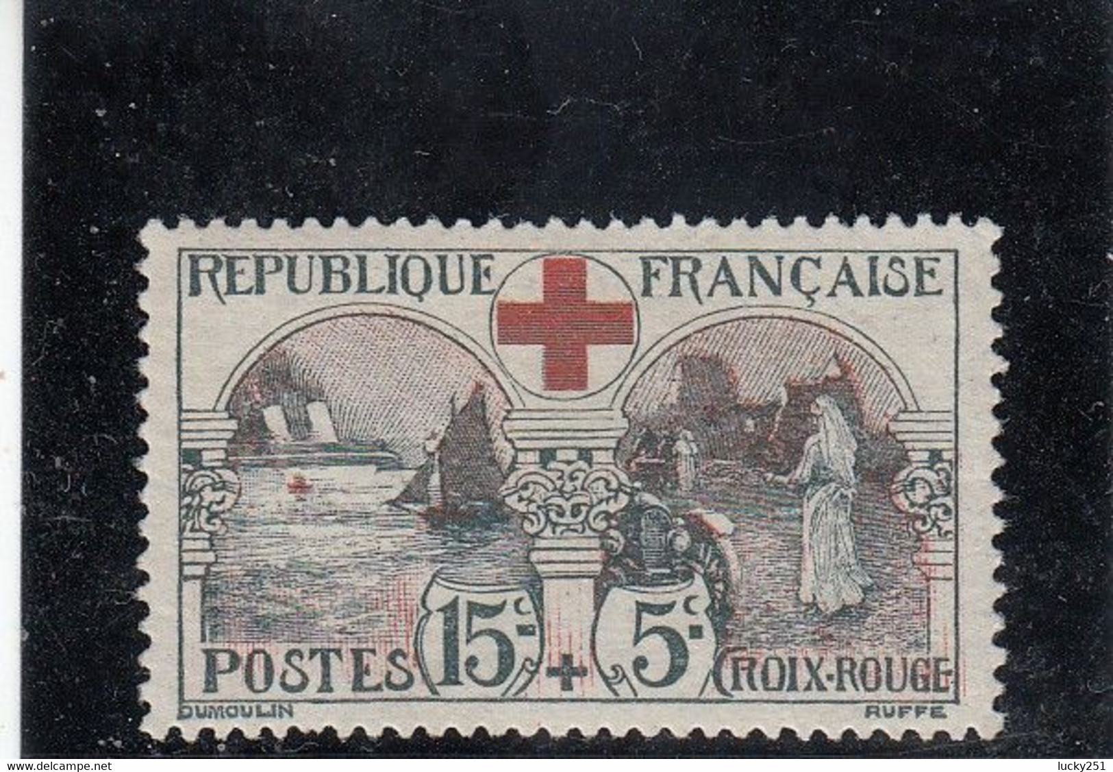 France - Année 1918 - N°YT 156** - Neuf Sans Charnière, Ni Traces - Au Profit De La Croix-Rouge - Unused Stamps