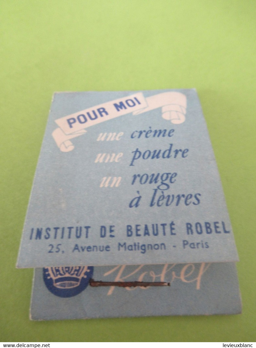 Poudre De Beauté Atomisée ROBEL/Pochette échantillon/ Institut Robel Matignon/Vers 1960-1980         PARF220 - Productos De Belleza