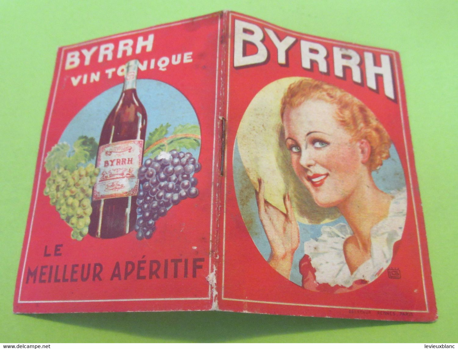 Taffetas D' Angleterre/ Pour Soigner Coupures, Ampoules, écorchures/ BYRRH/Vin Tonique /Vers 1930-1960         PARF221 - Schoonheidsproducten