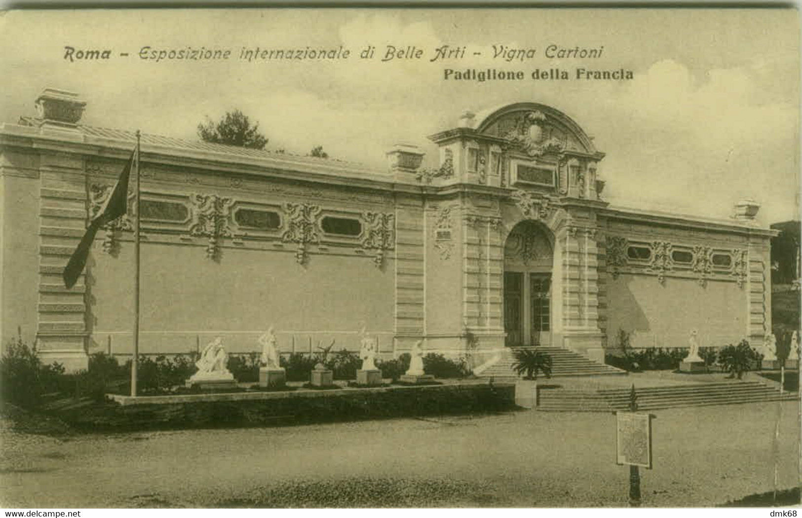 ROMA ESPOSIZIONI INTERNAZIONALE DI BELLE ARTI - VIGNA CARTONI - PADIGLIONE DELLA FRANCIA - 1911 ( 7811) - Mostre, Esposizioni