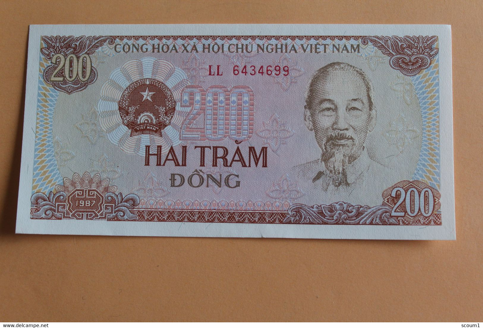 Billet 200 Hai Tram Dong - Viet Nam - Viêt-Nam