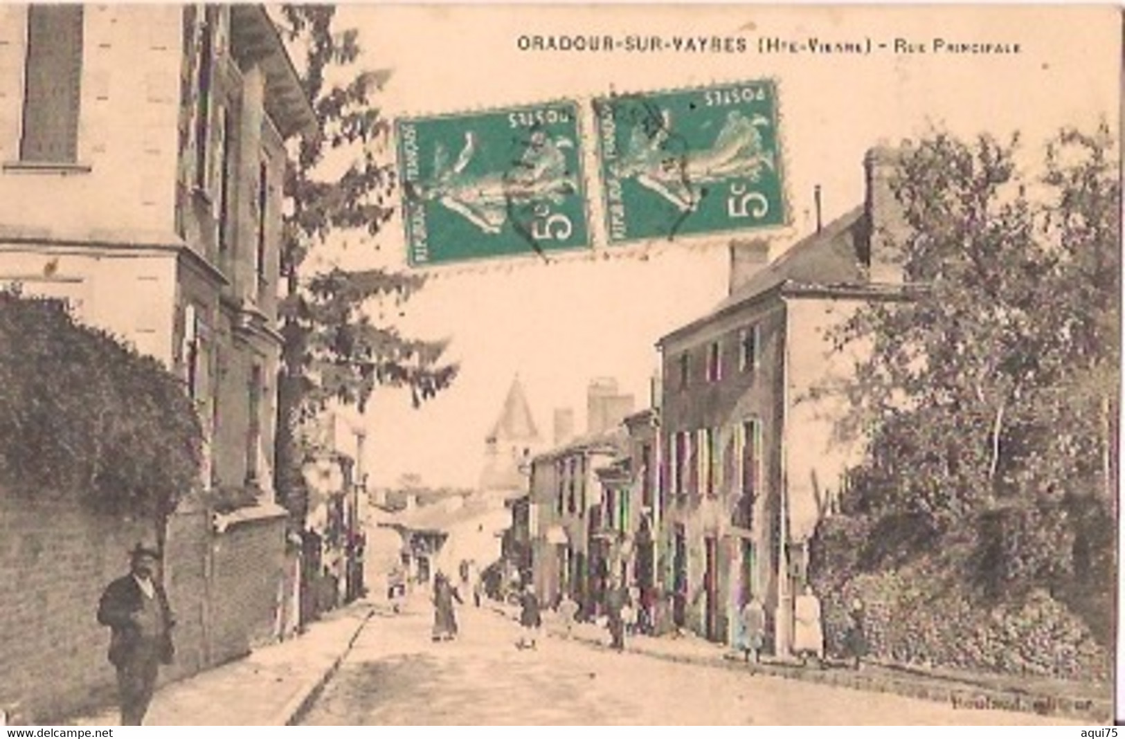 ORADOUR SUR VAYRES    Rue Principale - Oradour Sur Vayres