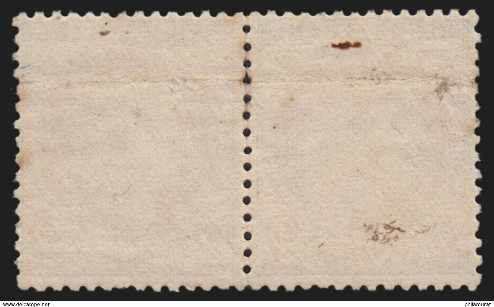 France N°51 Paire, Cérès 2c Rouge-brun, Neuf (*) Sans Gomme - COTE 100€ - B/TB - 1871-1875 Cérès