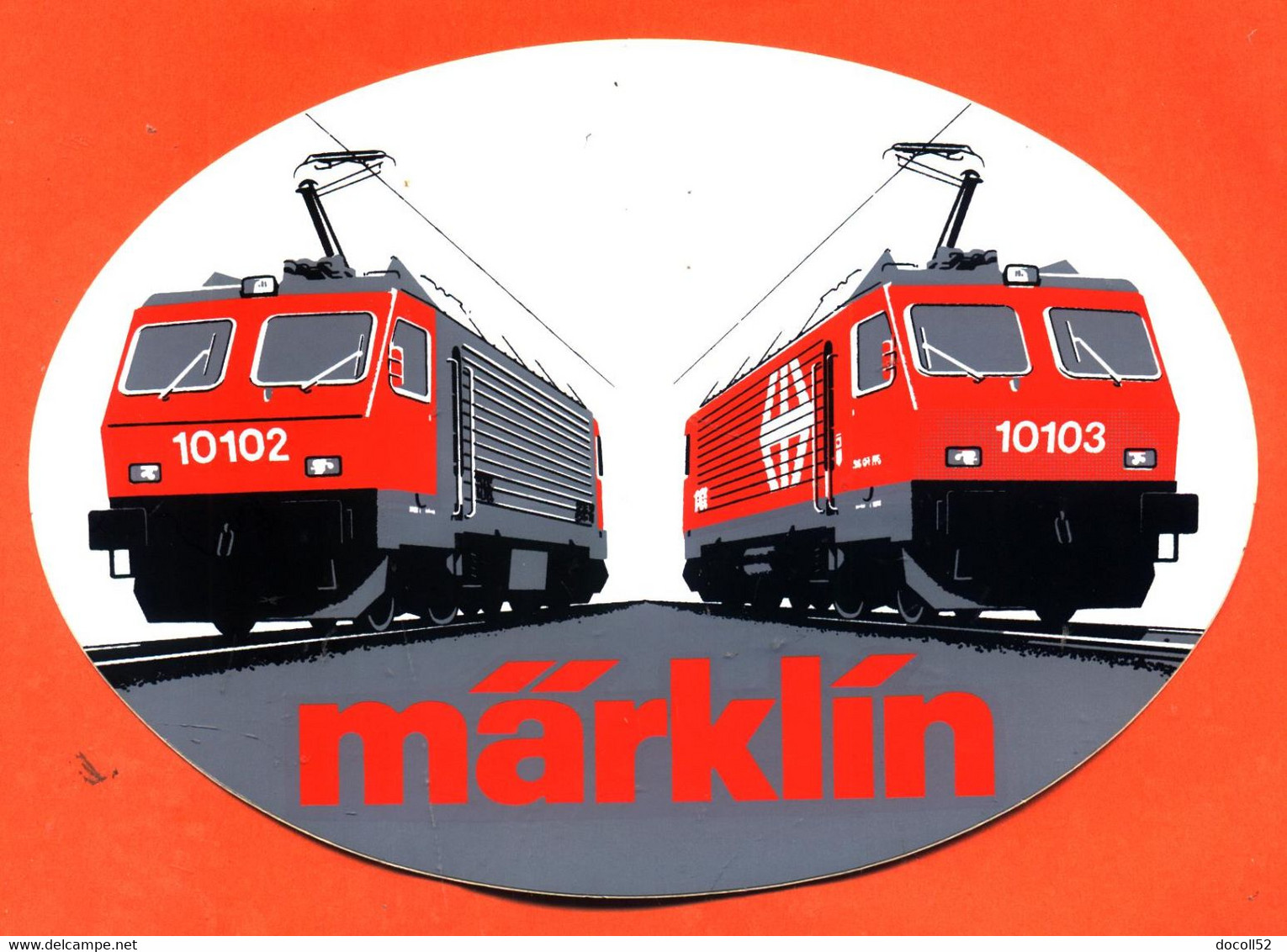 Autocollant Marklin - Trans électriques - Stickers