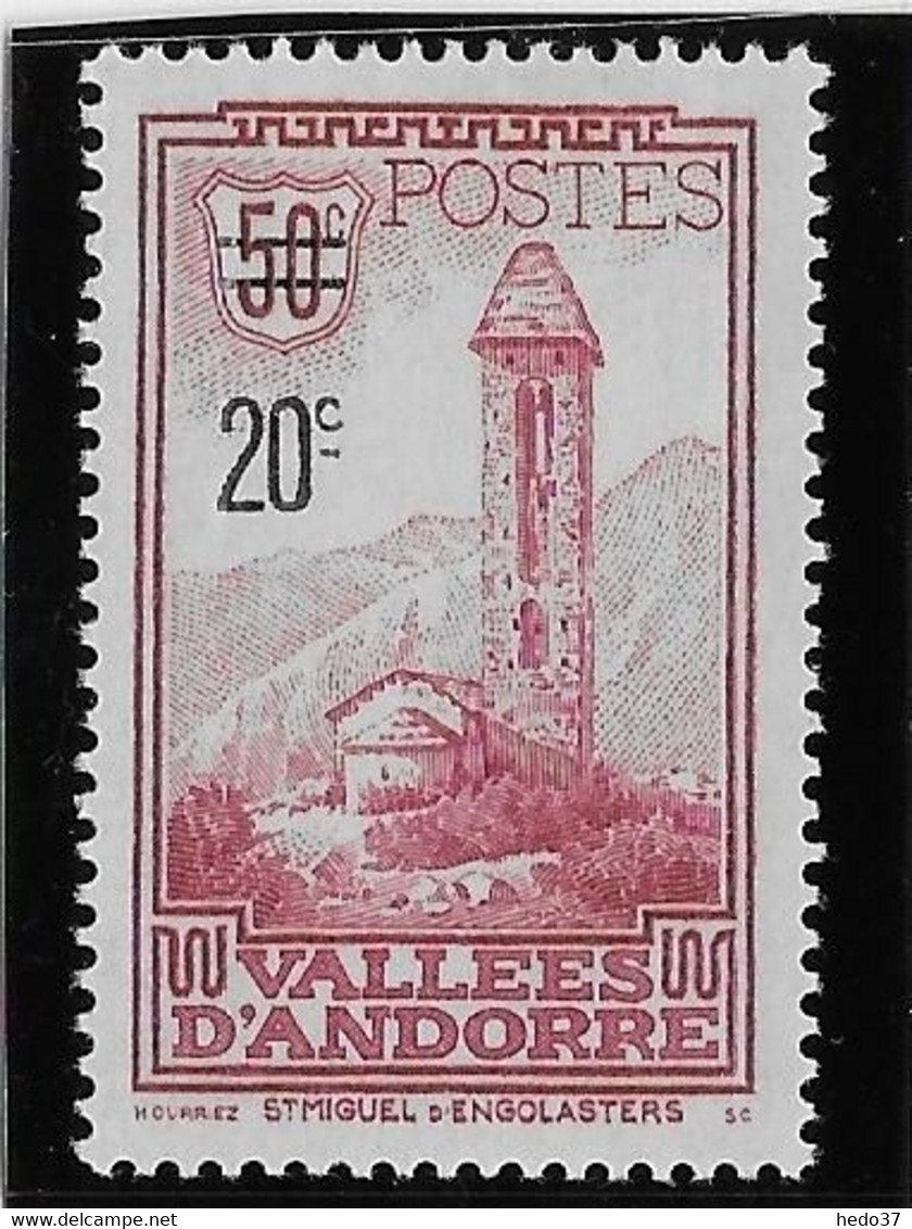 Andorre N°46 - Neuf * Avec Charnière - TB - Unused Stamps