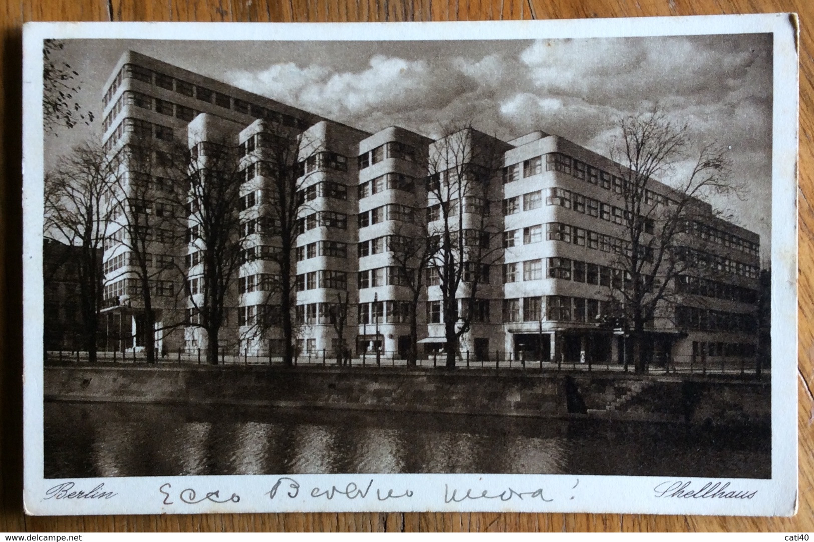 BERLIN - SHELL HAUS - Viaggiata Con Targhetta Pubblicitaria - Altlandsberg