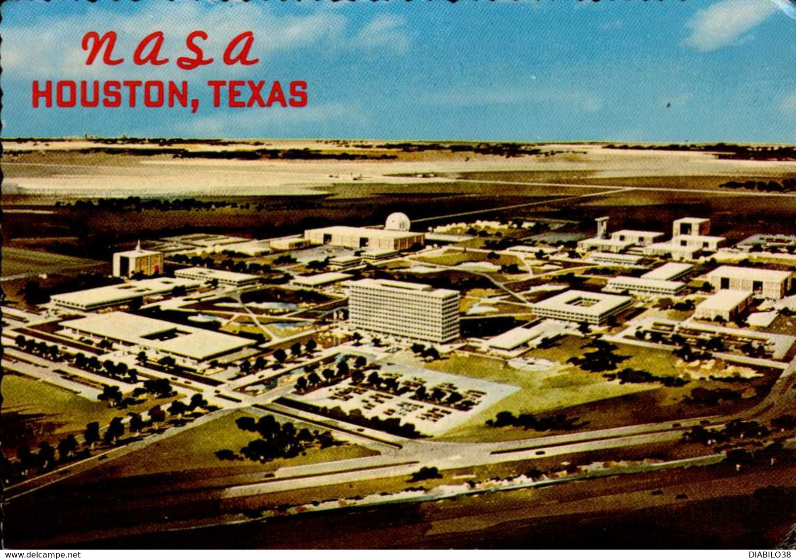 HOUSTON  NASA  ( TEXAS )  ETATS-UNIS - Houston