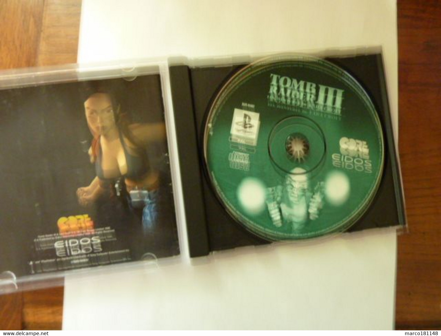 PlayStation - TOMB RAIDER III - Les Aventures De LARA CROFT - Playstation