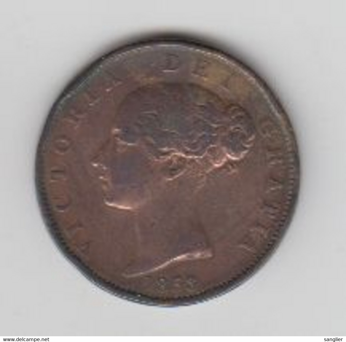 ONE PENNY 1855 - D. 1 Penny