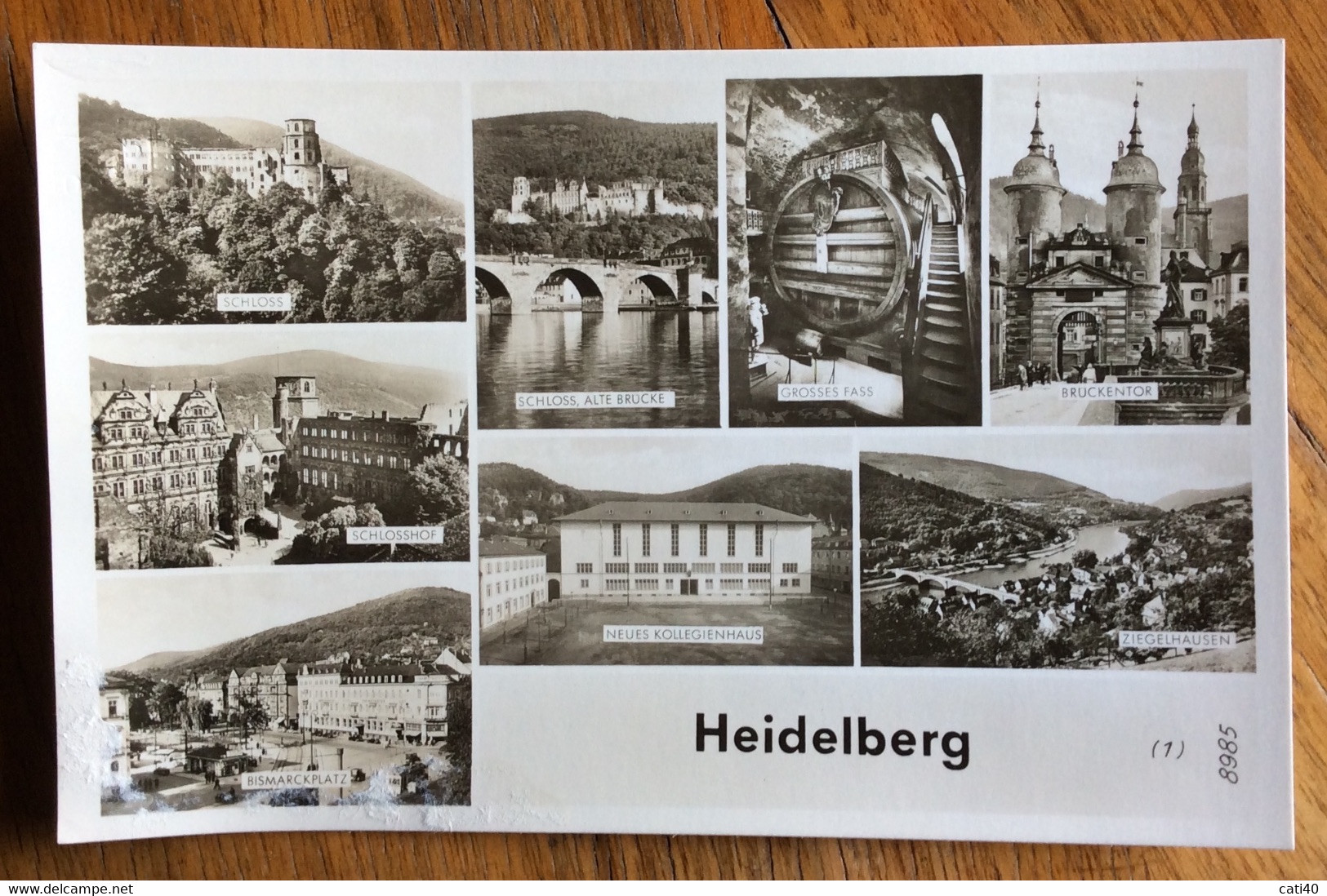 HEIDELBERG - CARTOLINA CON VEDUTINE - Altlandsberg