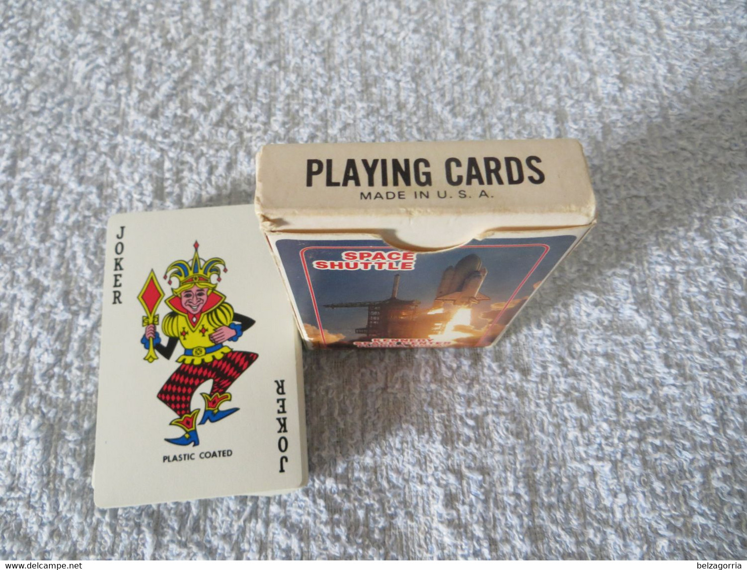 JEUX DE CARTE ( PLAYING CARDS ) - KENNEDY SPACE CENTER FLORIDA U.S.A. - SPACE SHUTTLE ( Pas Courant ) VOIR SCANS - 54 Cards