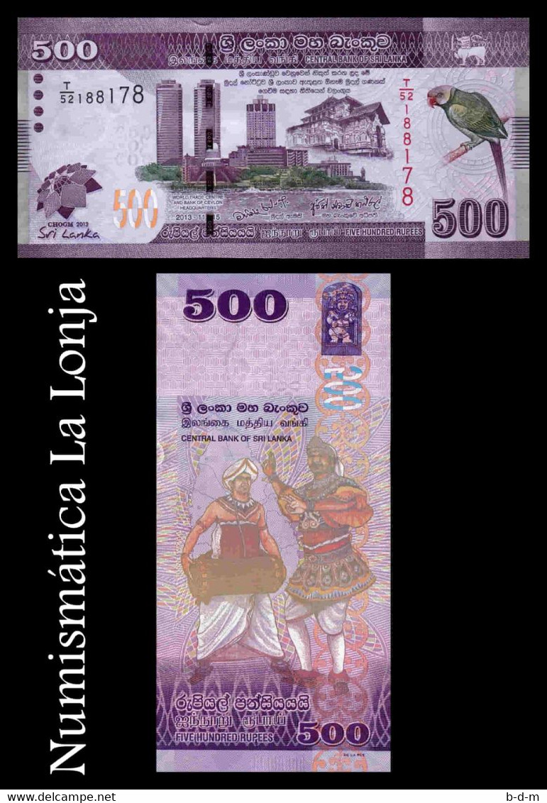 Sri Lanka 500 Rupees Commemorative 2013 Pick 129 SC UNC - Sri Lanka