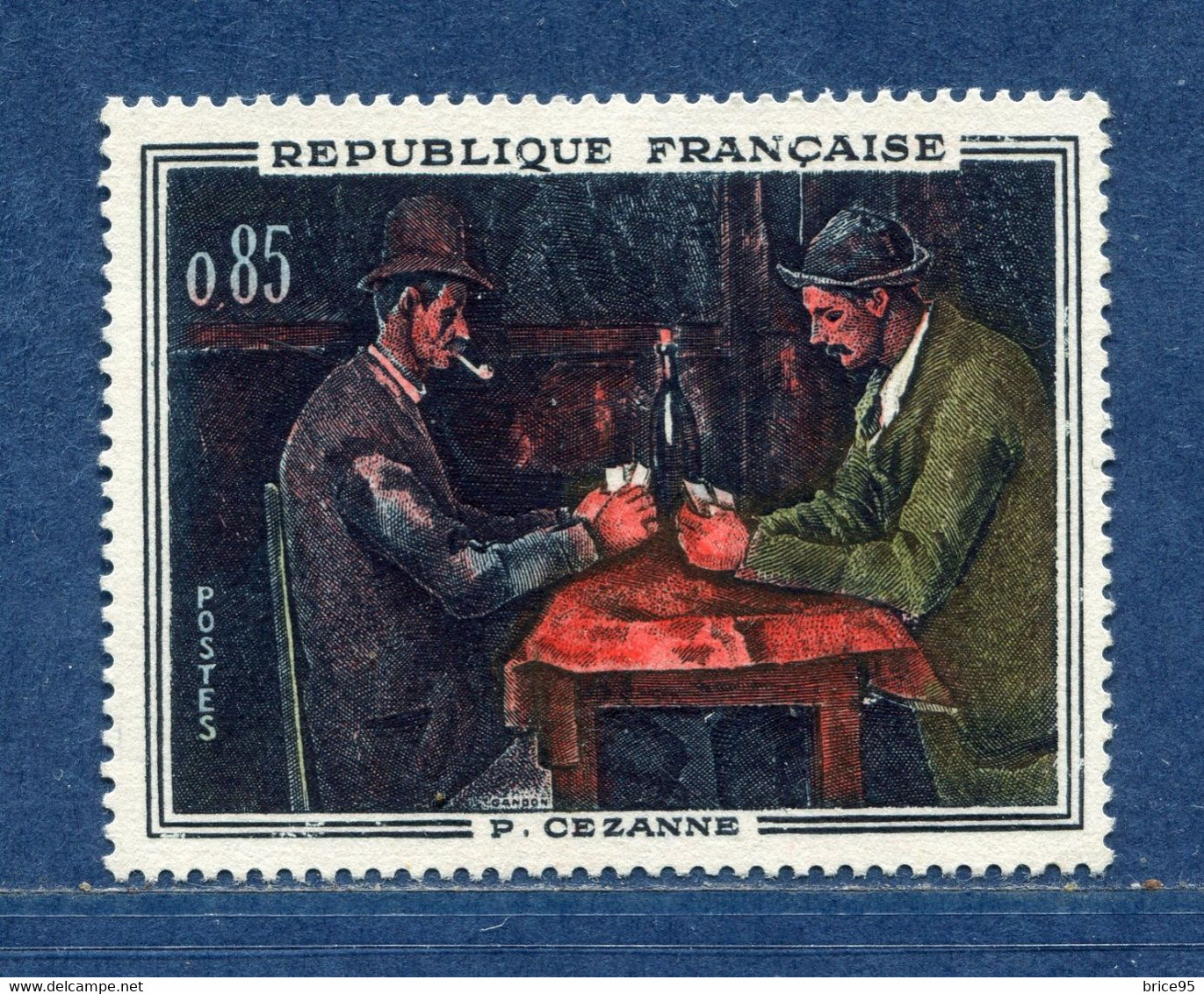 ⭐ France - Variété - YT N° 1321 - Couleurs - Pétouilles - Neuf Sans Charnière - 1961 ⭐ - Unused Stamps