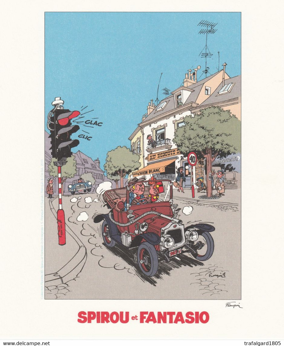 SPIROU & FANTASIO (FRANQUIN) - Illustrateurs D - F