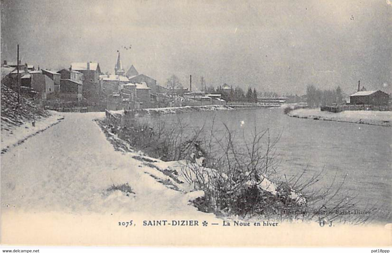 52 - SAINT DIZIER : La Noue En Hiver ( Sous La Neige ) - CPA - Marne - Saint Dizier