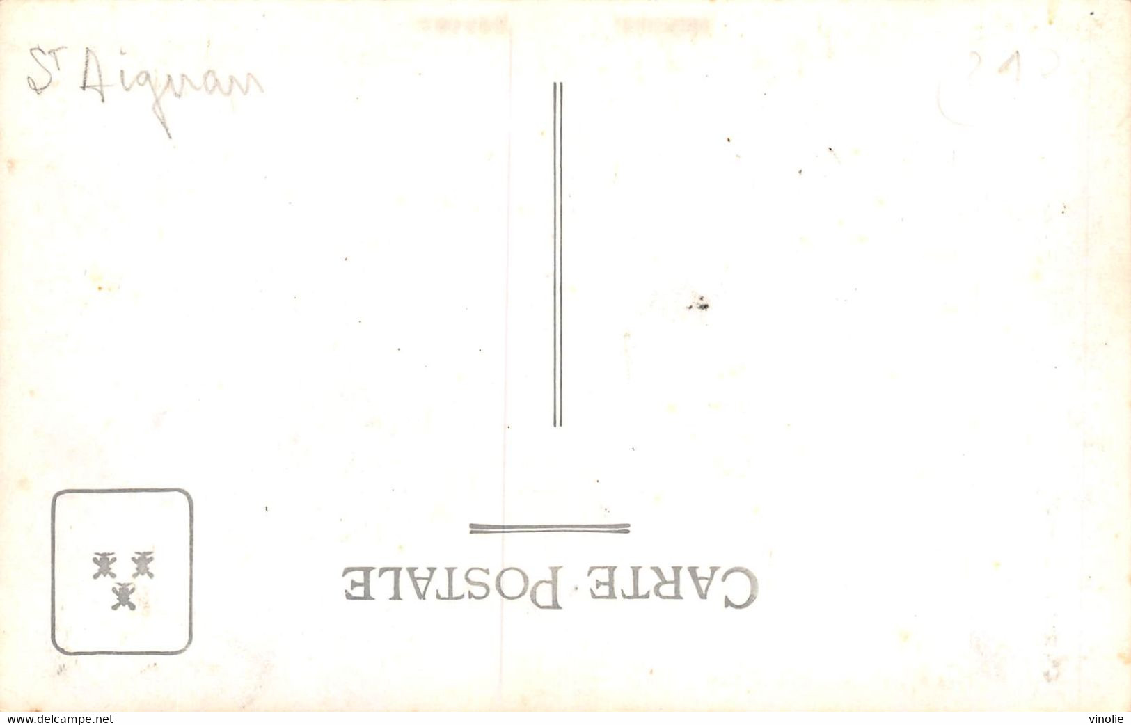 21-8735 : SAINT-AIGNAN. LIGNE DE DEMARCATION. SECONDE GUERRE MONDIALE. - Saint Aignan