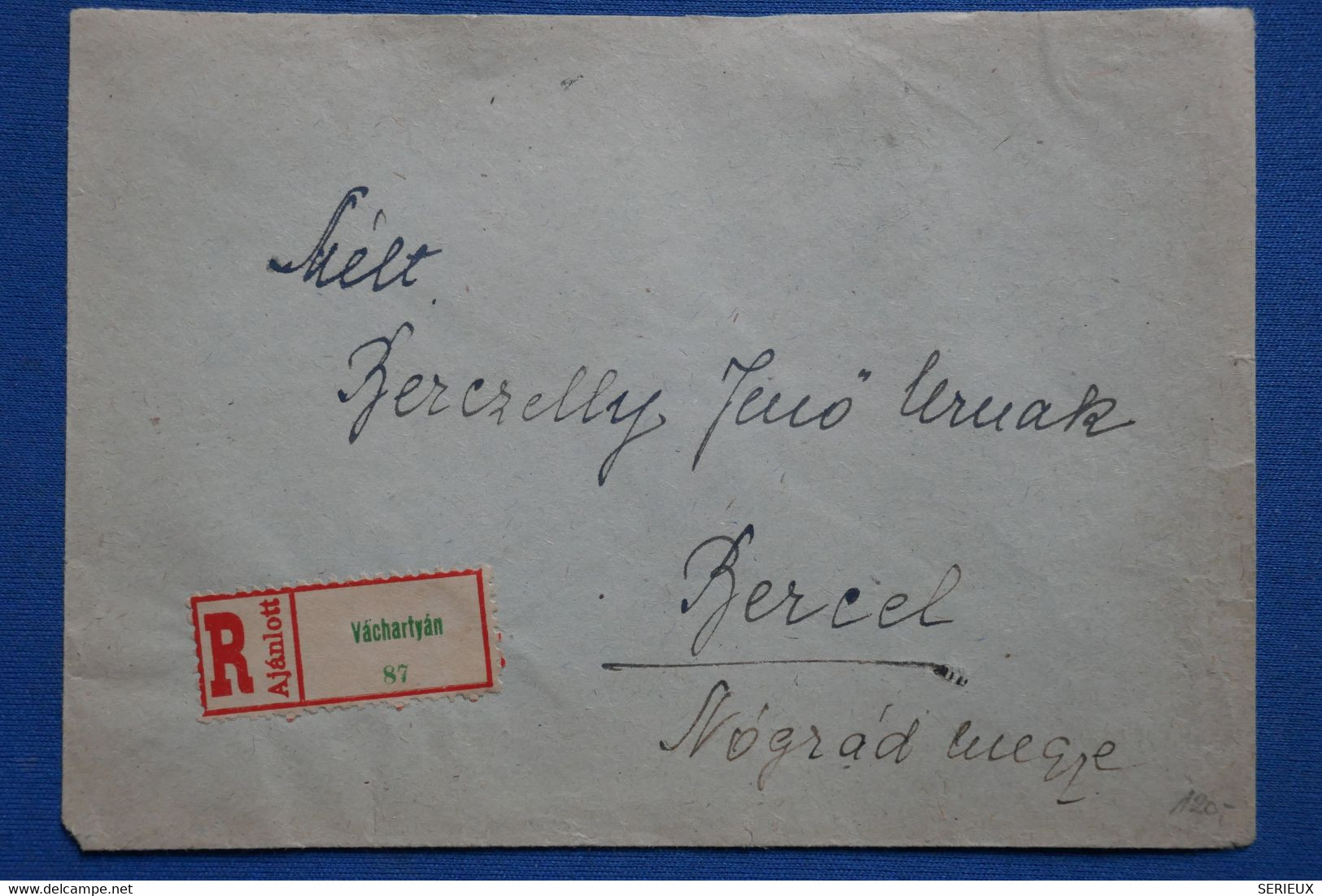 AB8  HONGRIE BELLE  LETTRE  RECOM. 1948  BERCEL   +++AFFRANCH. INTERESSANT - Brieven En Documenten