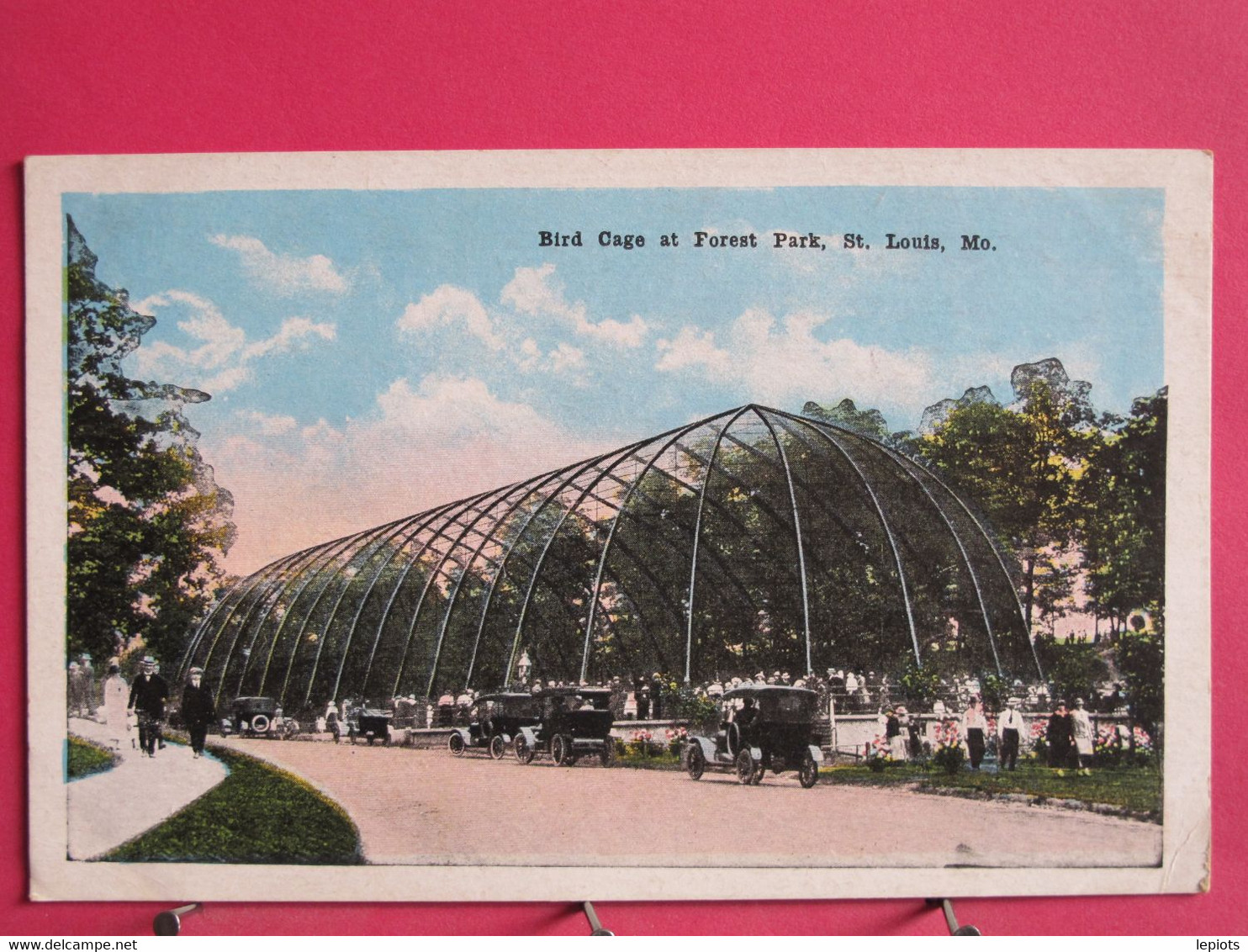 Visuel Pas Très Courant - USA - Saint Louis - Missouri - Bird Cage At Forest Park - R/verso - St Louis – Missouri