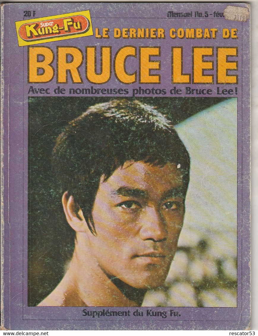 Rare Revue Super Kung-fu La Sagesse De Bruce-Lee N°5 1979 - Sport