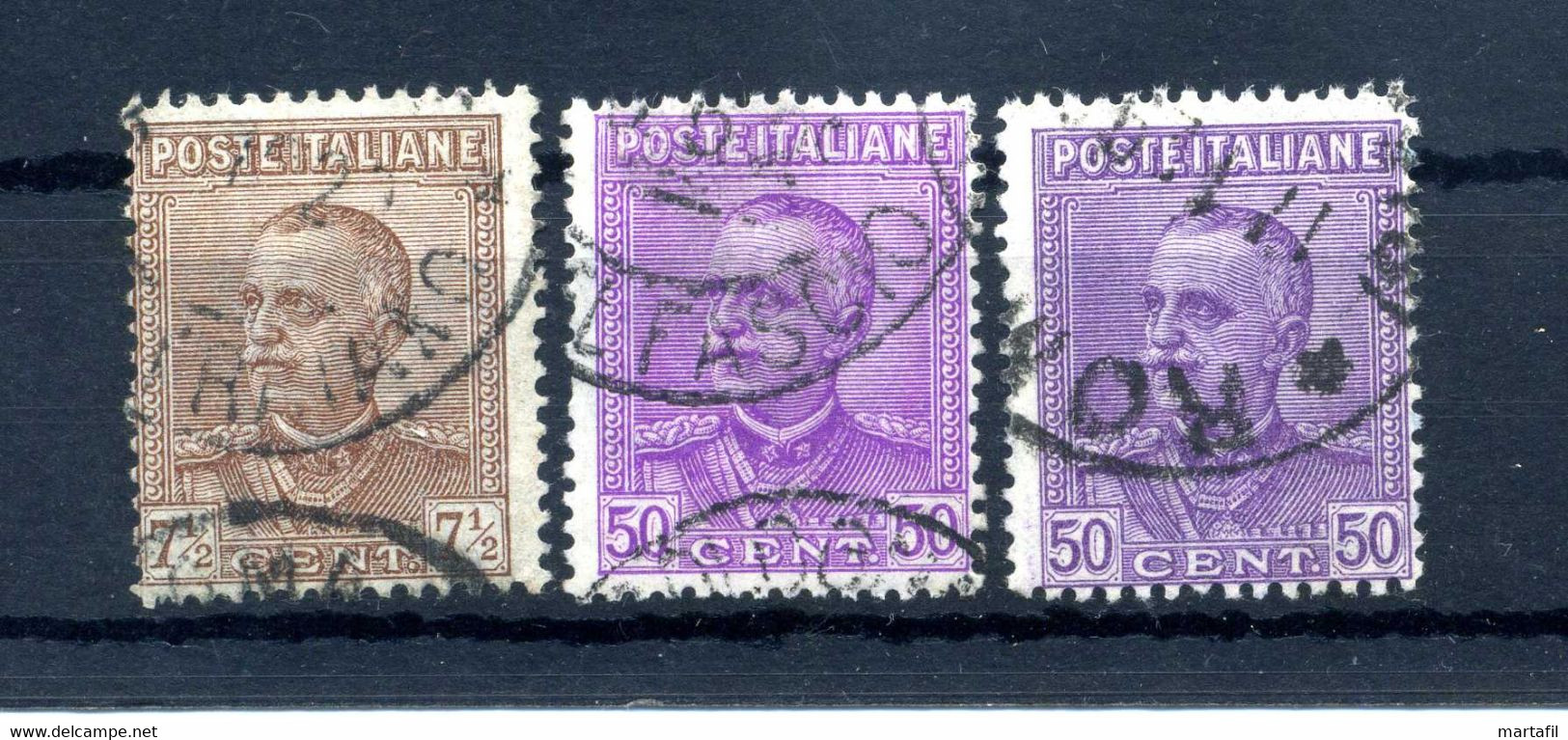 1928 REGNO SET USATO 224/225a - Afgestempeld