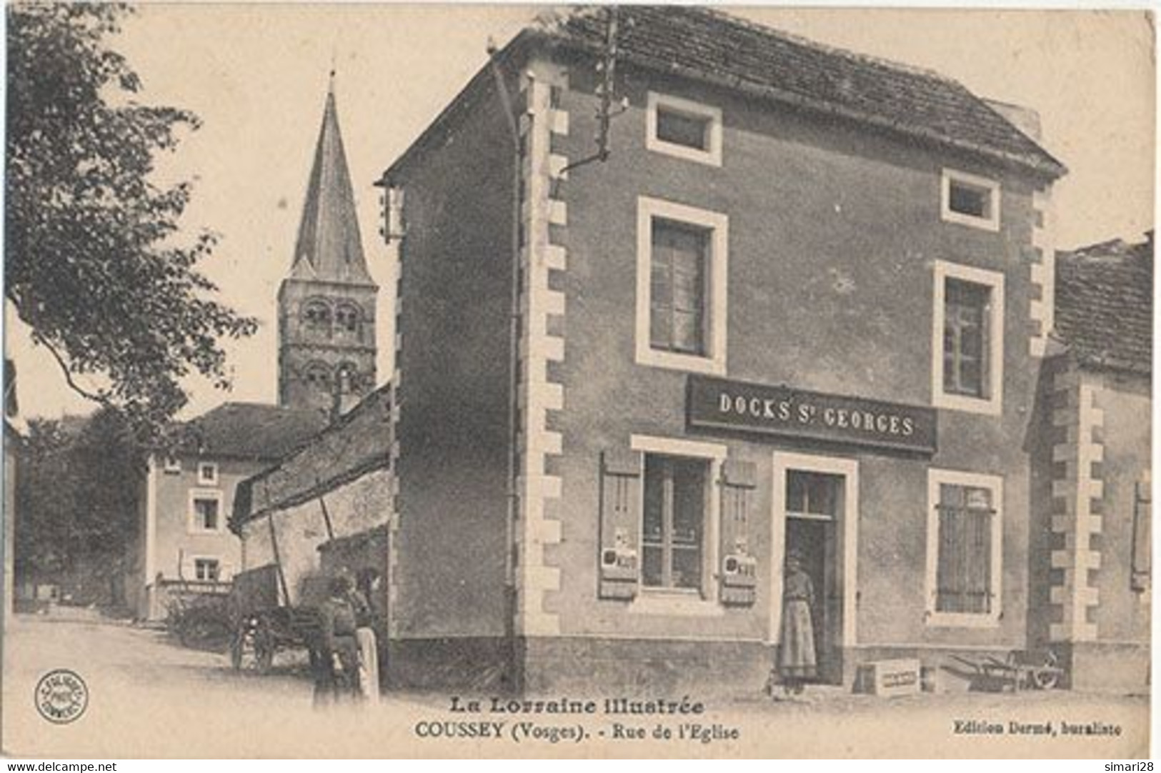 COUSSEY - RUE DE L'EGLISE - Coussey