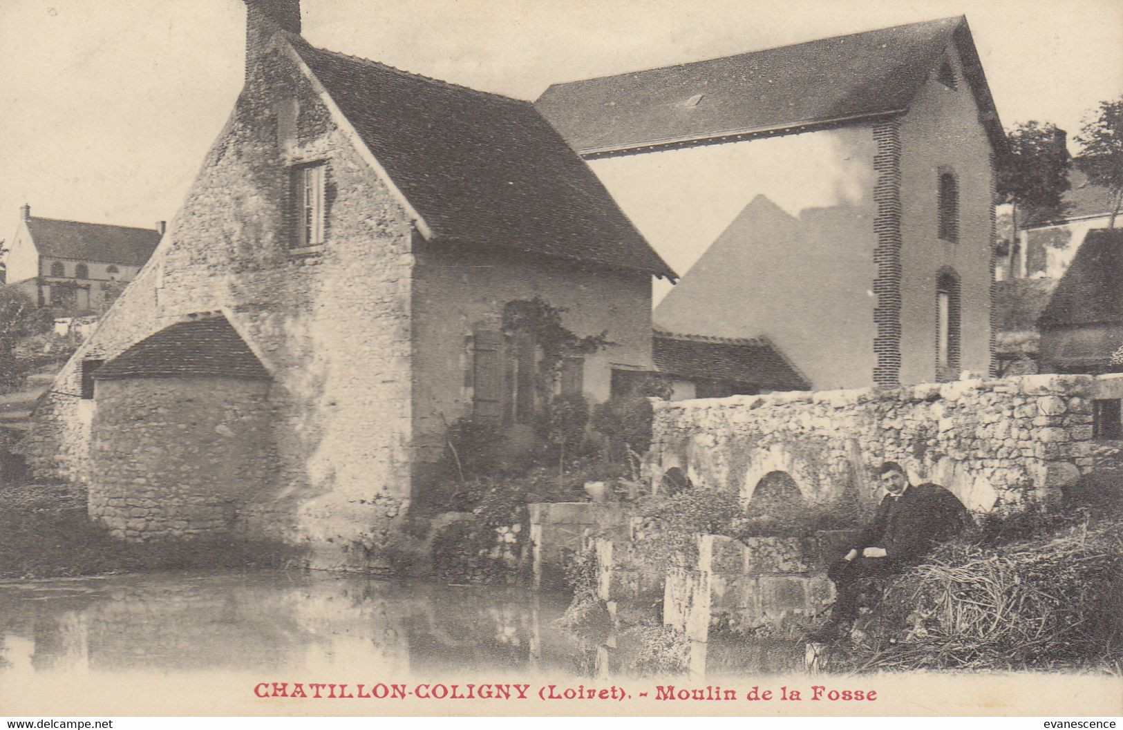 45 :  Chatillon Coligny  :  Le Moulin De La Fosse  ///  Ref.  Sept.  21 /// N° 17.083 - Chatillon Coligny