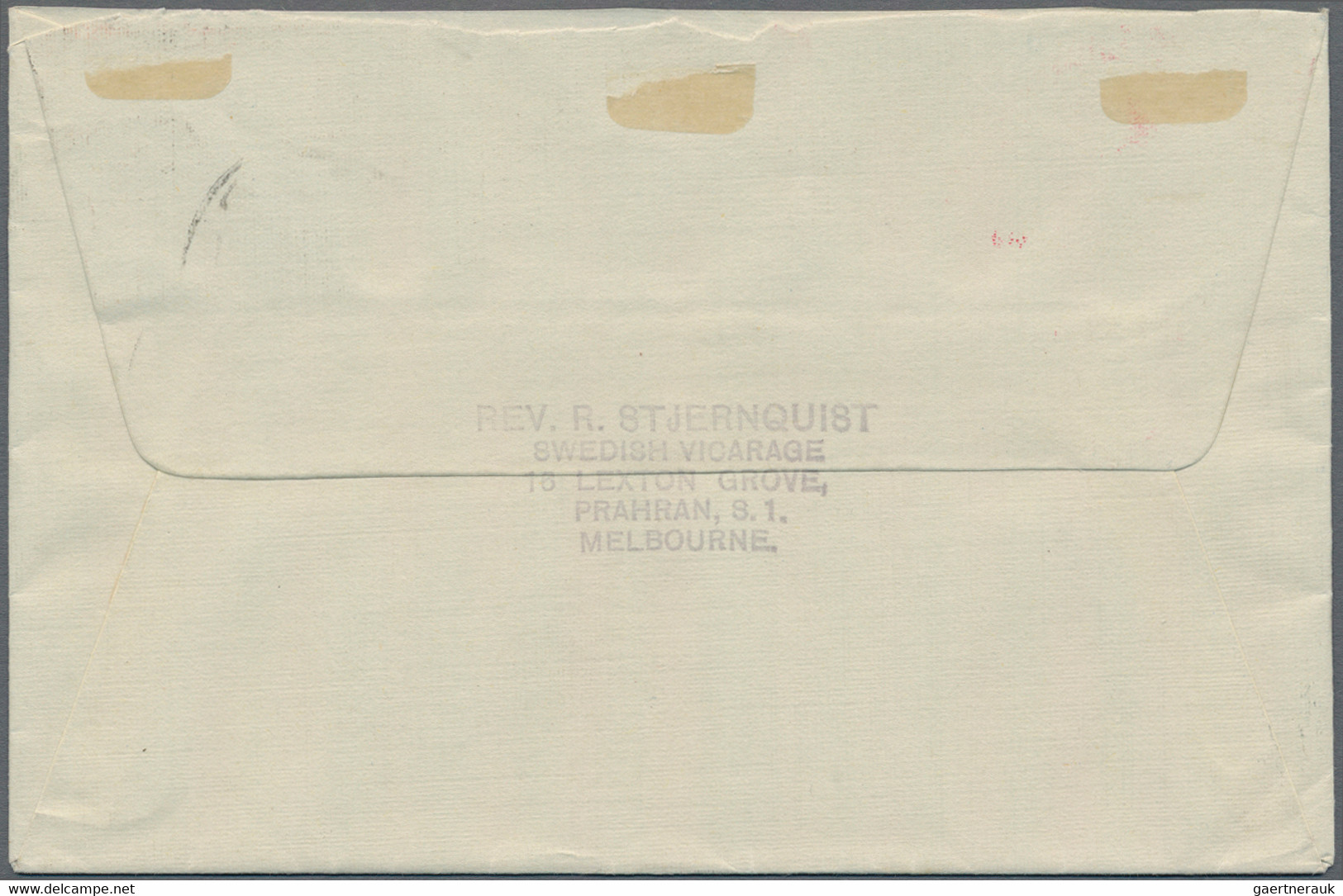 Australien - Besonderheiten: 1909-1958 Destination SWEDEN: 36 covers and postcards from various plac