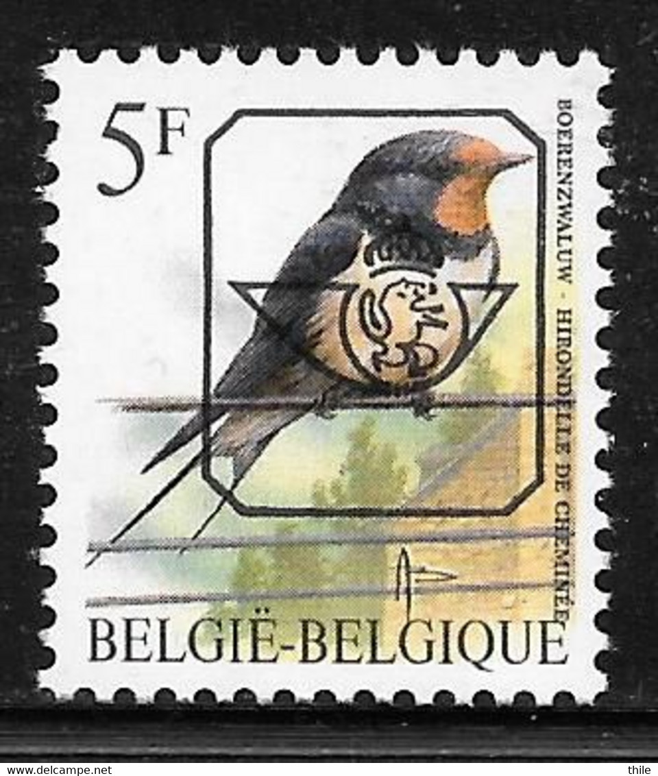 COB PREO827 ** - Hirondelle De Cheminée - Typo Precancels 1986-96 (Birds)