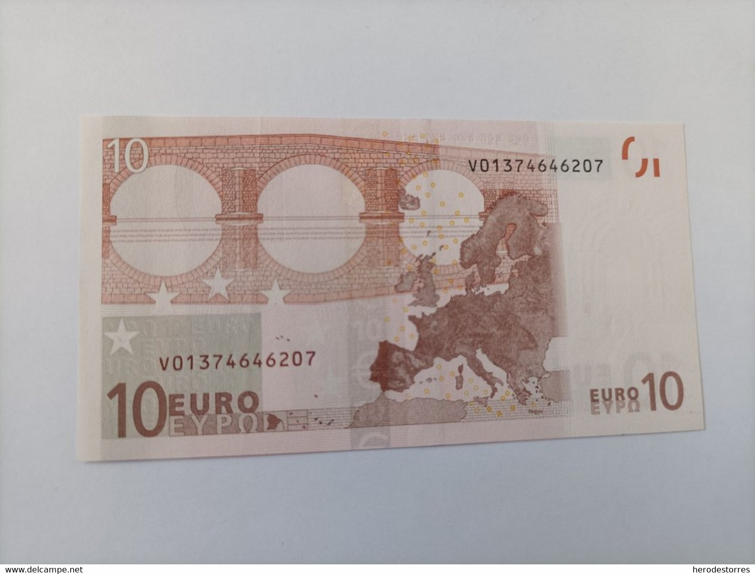 10 EUROS SPANIEN(V) G005, Sehr Scarce, Dusiemberg - 10 Euro