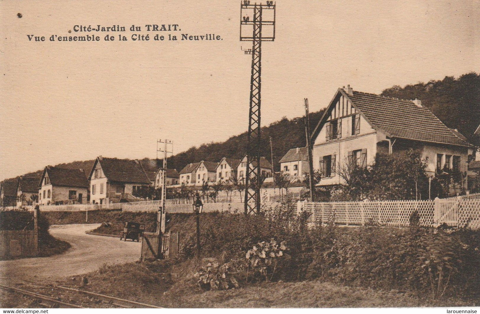 76 -  LE TRAIT - Cité Jardin Du Trait - Vue D' Ensemble De La Cité De La Neuville - Le Trait