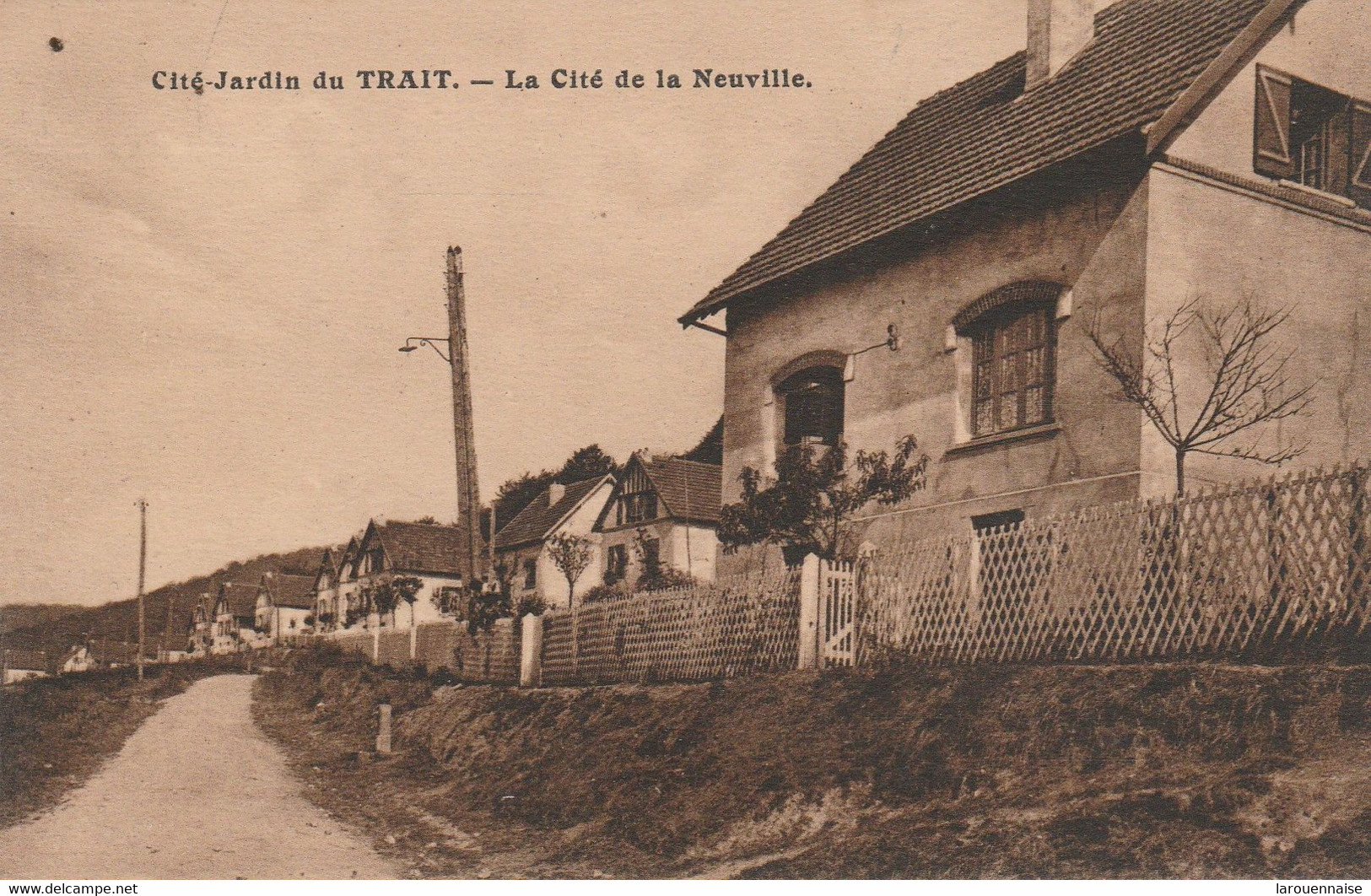 76 -  LE TRAIT - Cité Jardin Du Trait - La Cité De La Neuville - Le Trait
