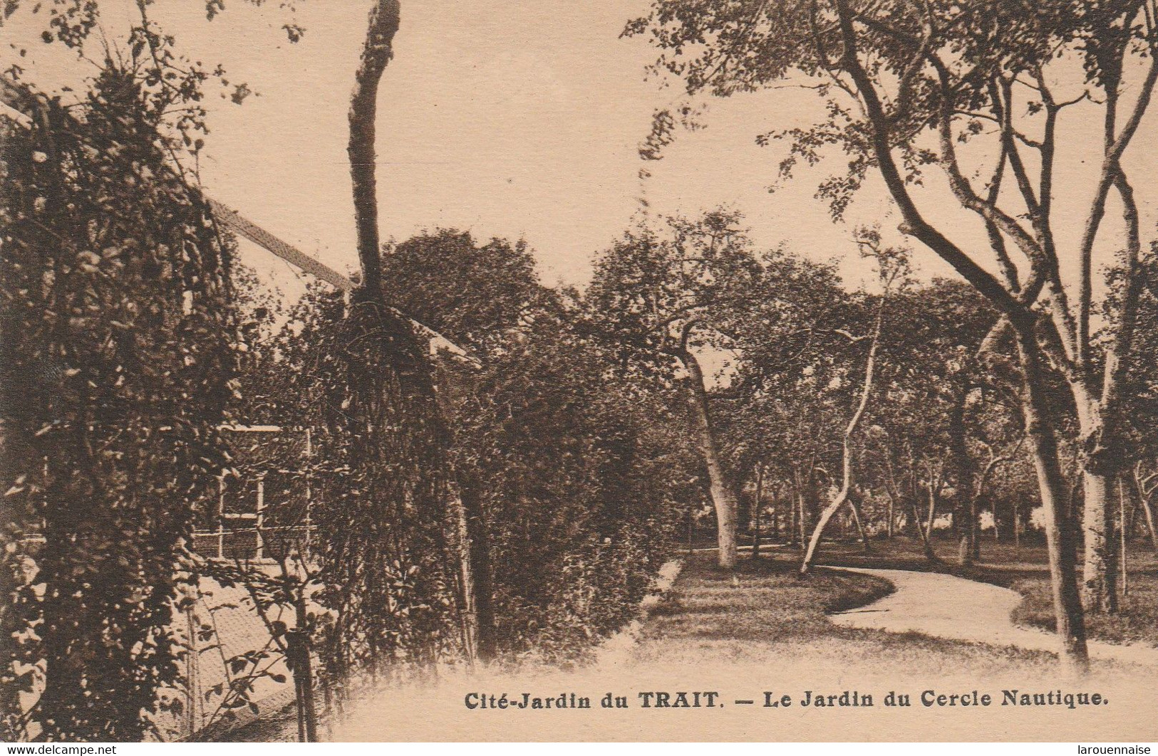 76 -  LE TRAIT - Cité Jardin Du Trait - Le Jardin Du Cercle Nautique - Le Trait